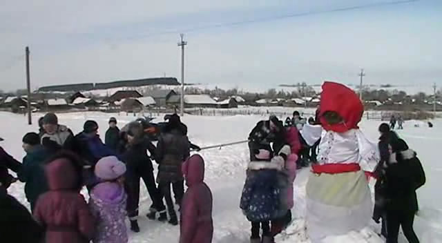 Масленница и проводы зимы 28 февраля 2014 года.